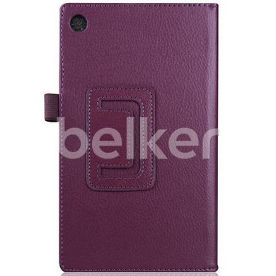 Чехол для Asus MeMO Pad 7 ME572 TTX кожаный Фиолетовый смотреть фото | belker.com.ua