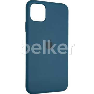 Чехол для iPhone 11 Original Full Soft case Темно-синий смотреть фото | belker.com.ua