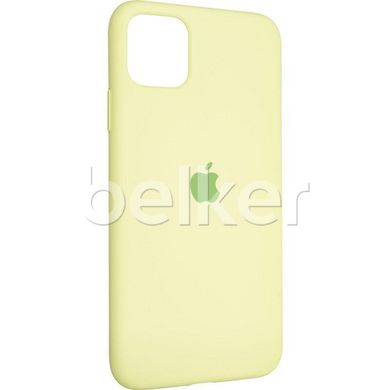 Чехол для iPhone 11 Pro Max Original Full Soft case Салатовый смотреть фото | belker.com.ua