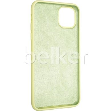 Чехол для iPhone 11 Pro Max Original Full Soft case Салатовый смотреть фото | belker.com.ua