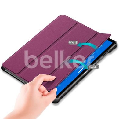 Чехол для Lenovo Tab M10 Plus 10.3 TB-X606f Moko кожаный Фиолетовый смотреть фото | belker.com.ua