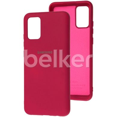 Чехол для Samsung Galaxy A02s (A025) Full Soft Case Бордовый смотреть фото | belker.com.ua