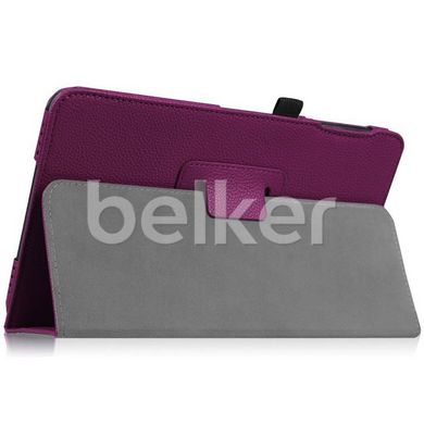 Чехол для Samsung Galaxy Tab A 10.1 T580, T585 TTX Кожаный Фиолетовый смотреть фото | belker.com.ua