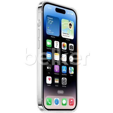 Чехол на iPhone 15 Pro Max Clear MagSafe Прозрачный Прозрачный смотреть фото | belker.com.ua