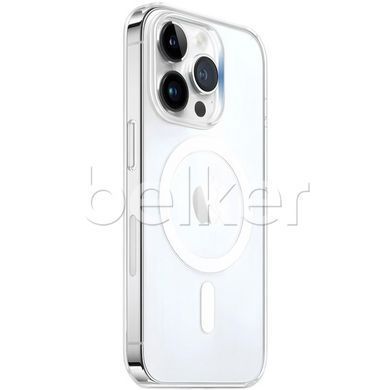 Чехол на iPhone 15 Pro Max Clear MagSafe Прозрачный Прозрачный смотреть фото | belker.com.ua
