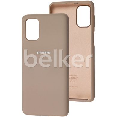 Оригинальный чехол для Samsung Galaxy M31s (M317) Soft case Серый