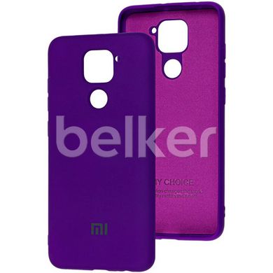 Оригинальный чехол для Xiaomi Redmi Note 9 Soft Case Фиолетовый смотреть фото | belker.com.ua