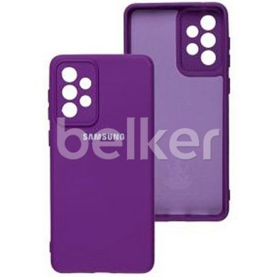 Оригинальный чехол для Samsung Galaxy A73 (A736) Soft Case Фиолетовый