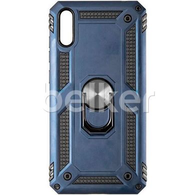 Противоударный чехол для Huawei Y6 2019 Hard Defence Series New Синий смотреть фото | belker.com.ua