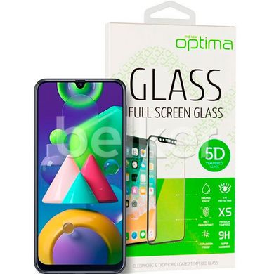 Защитное стекло для Samsung Galaxy M21 (M215) Optima 5D Черный смотреть фото | belker.com.ua