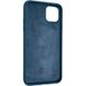 Чехол для iPhone 11 Original Full Soft case Темно-синий в магазине belker.com.ua
