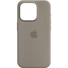 Чехол Apple Silicone Case MagSafe для iPhone 15 Pro Серый