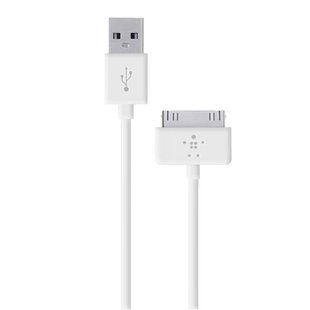 Кабель Apple USB для iPhone 4, iPad 2 Belkin Белый