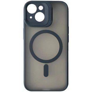 Чехол iPhone 15 Rock Guard Magnet Full Camera (Foldable Bracket) Синий смотреть фото | belker.com.ua