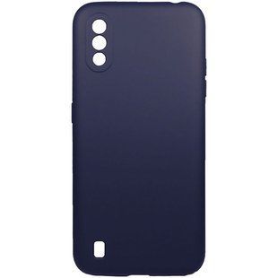 Чехол на Samsung Galaxy A01 (A015) Full soft case Синий смотреть фото | belker.com.ua