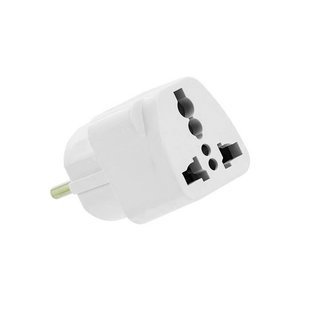 Переходник адаптер EU Plug Travel Adapter SP-008 для зарядных устройств Белый