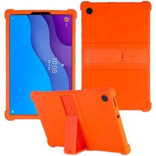 Противоударный чехол для Lenovo Tab M10 HD (2nd Gen) X306 Silicone armor Оранжевый смотреть фото | belker.com.ua