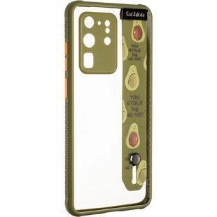 Противоударный чехол для Samsung Galaxy S20 Ultra G988 Altra Belt Case Оливковый смотреть фото | belker.com.ua