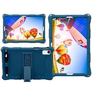Силиконовый чехол для Samsung Galaxy Tab A8 10.5 2021 Silicone Синий смотреть фото | belker.com.ua