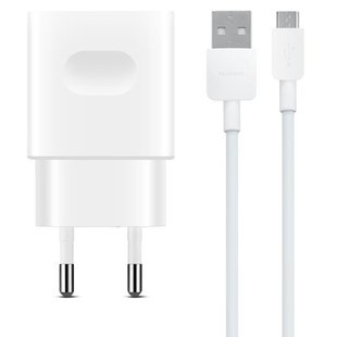 Зарядное устройство Huawei Fast Charge с кабелем micro USB