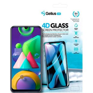 Защитное стекло для Samsung Galaxy M21 (M215) Gelius Pro 4D Черный смотреть фото | belker.com.ua