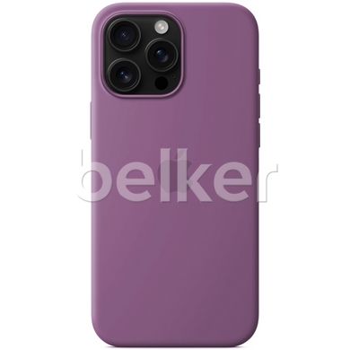 Чехол для iPhone 16 Pro Max Silicone Case (replica) Фиолетовый