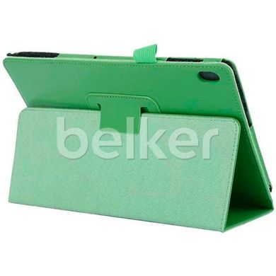 Чехол для Lenovo Tab P10 X705 TTX Case Кожаный Зелёный смотреть фото | belker.com.ua
