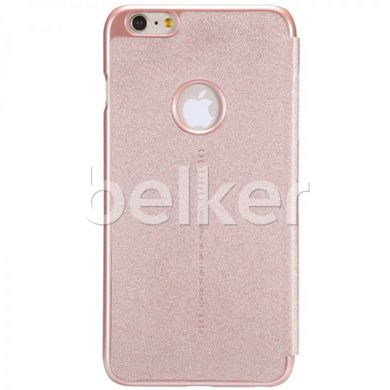 Чехол книжка для iPhone 6 Plus Nillkin Spark Черный Розовое золото смотреть фото | belker.com.ua