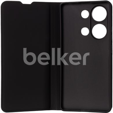 Чехол книжка для Poco M6 Pro Book Cover Gelius Shell Case Черный