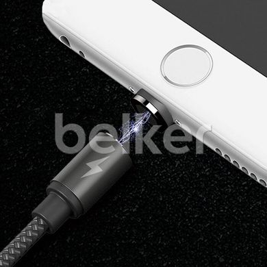 Кабель Lightning USB для iPhone iPad RC-095i Gravity магнитный Серый