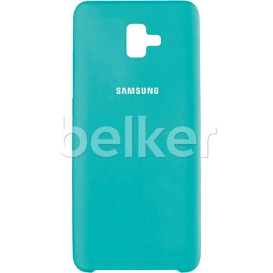 Оригинальный чехол для Samsung Galaxy J6 2018 (J600) Soft Case Бирюзовый смотреть фото | belker.com.ua