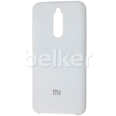 Оригинальный чехол для Xiaomi Redmi 8 Silicone Case Белый смотреть фото | belker.com.ua