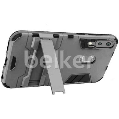 Противоударный чехол для Samsung Galaxy A20 A205 Honor Hard Defence Тёмно-серый смотреть фото | belker.com.ua