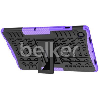 Противоударный чехол для Samsung Galaxy Tab A8 10.5 2021 Armor cover Фиолетовый