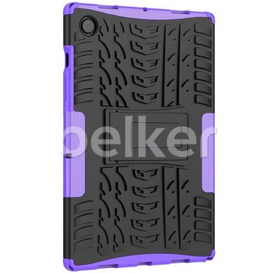 Противоударный чехол для Samsung Galaxy Tab A8 10.5 2021 Armor cover Фиолетовый