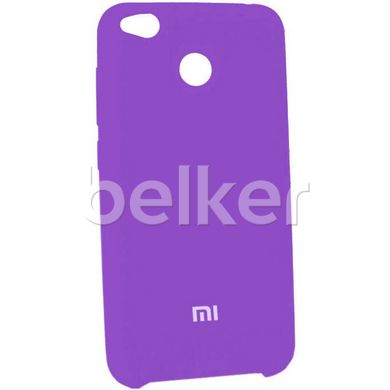 Защитный чехол для Xiaomi Redmi 4x Original Soft Case Фиолетовый смотреть фото | belker.com.ua
