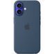 Чехол для iPhone 17 Silicone Case (replica) Темно синий