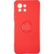 Чехол для Xiaomi Mi 11 Lite Wave color Ring case Красный