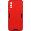 Противоударный чехол для Samsung Galaxy A02 (A022) LikGus Ribbed Красный смотреть фото | belker.com.ua