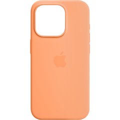 Чехол Apple Silicone Case MagSafe для iPhone 15 Pro Персиковый