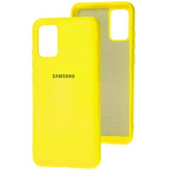Чехол для Samsung Galaxy A02s (A025) Full Soft Case Жёлтый смотреть фото | belker.com.ua