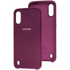 Оригинальный чехол для Samsung Galaxy A01 (A015) Soft Case Фиолетовый смотреть фото | belker.com.ua