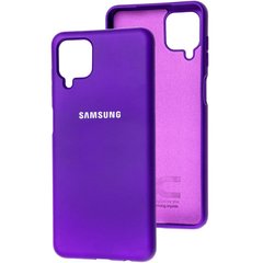 Оригинальный чехол для Samsung Galaxy A12 (SM-A125) Soft case Фиолетовый смотреть фото | belker.com.ua