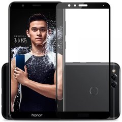Защитное стекло Huawei Honor 7x Tempered Glass 3D Черное Черный смотреть фото | belker.com.ua