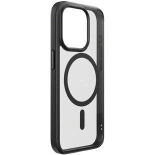 Чехол iPhone 15 Rock Guard Clear with Magnetic Черный смотреть фото | belker.com.ua
