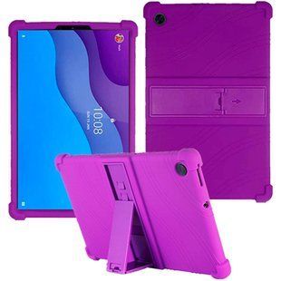 Противоударный чехол для Lenovo Tab M10 HD (2nd Gen) X306 Silicone armor Фиолетовый смотреть фото | belker.com.ua