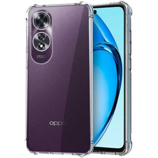 Противоударный силиконовый чехол для Oppo A60 Gelius Proof Прозрачный