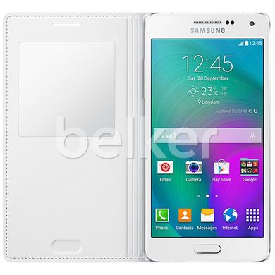 Чехол книжка для Samsung Galaxy A5 2015 A500 Flip Wallet Cover Копия Белый смотреть фото | belker.com.ua