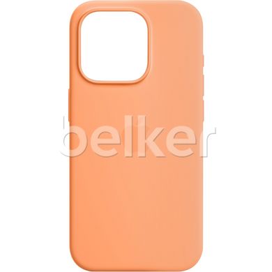 Чехол Apple Silicone Case MagSafe для iPhone 15 Pro Персиковый смотреть фото | belker.com.ua