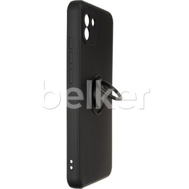 Чехол для Samsung Galaxy A03 (A035) Gelius Ring Holder Case с кольцом Черный смотреть фото | belker.com.ua